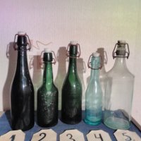 Стари царски бутилки от братя,,ПРОШЕК", снимка 1 - Антикварни и старинни предмети - 35769972