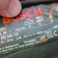 Немска биеща дрелка ''Bosch 600 W'', снимка 8 - Други инструменти - 43895958