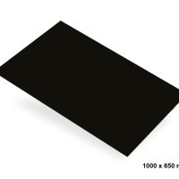 Самозалепващ PVC панел с  черен лак 100/65см, снимка 1 - Други - 43216832