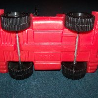 Стара пластмасова кола играчка, отлична, снимка 6 - Коли, камиони, мотори, писти - 27473587