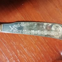 Два посребрени ножа за риба , снимка 8 - Антикварни и старинни предмети - 26288803