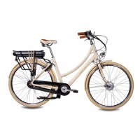 Нов Електрически велосипед 28- цола HOLANDIA Light ivory, Дамски Велосипед с Shimano Nexus 7, снимка 2 - Велосипеди - 40156747