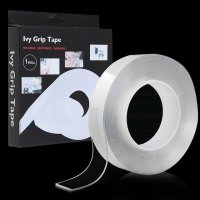 Двустранно двойнозалепващо силиконово гел тиксо Lvy Grip Tape, снимка 3 - Други - 33602372