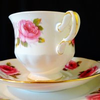 Чаша английски порцелан Queen Anne Bone China. , снимка 7 - Чаши - 33143042