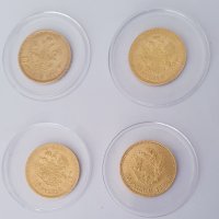 Златна монета 10 руски рубли 1901, снимка 3 - Колекции - 43983242