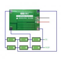 Защитна платка с балансно зареждане 4.2V до 16.8V, PCB BMS board, снимка 3 - Друга електроника - 31741638