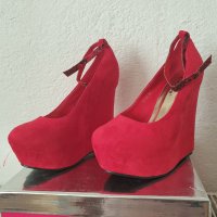 Обувки на платформа, снимка 3 - Дамски елегантни обувки - 32878995
