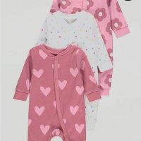 Бебешки ромпъри цели пижами, снимка 6 - Бебешки гащеризони - 30535876