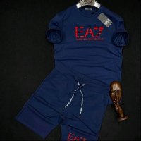 Последни бройки! Armani мъжки летен комплект /тениска и къси панталони/ реплика, снимка 1 - Спортни дрехи, екипи - 33600331