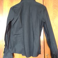 Дамска черна риза с бродерия, размер L,Нова, снимка 9 - Ризи - 40565955