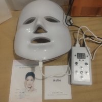 LED маска за грижа за кожата на лицето Подмладяване на кожата Светлинна терапия 7 различни цвята

, снимка 1 - Козметика за лице - 44104621