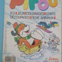 Колекционерски списания Pifou (на френски) от '80-те години!, снимка 3 - Списания и комикси - 36391337