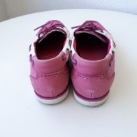 Розови кожени мокасини на Timberland, снимка 6 - Дамски ежедневни обувки - 32861529
