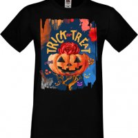 Мъжка тениска Halloween 10,Halloween,Хелоуин,Празник,Забавление,Изненада,Обичаи,, снимка 1 - Тениски - 38135064