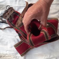 Османски тъкан колан 19в, башибозук, зейбек, снимка 3 - Антикварни и старинни предмети - 40738193