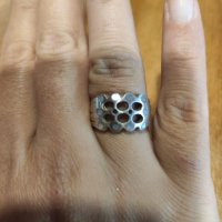 Сребърен пръстен (42), снимка 1 - Пръстени - 38141280