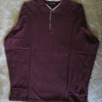 Нов мъжки пуловер с яка, CARTEL, размер XL, снимка 1 - Пуловери - 34749331