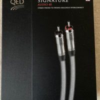 QED Signature Audio 40 RCA-RCA аналогов кабел , снимка 1 - Други - 39471838