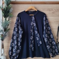 Елегантна блуза цветя LC WAIKIKI , снимка 5 - Блузи с дълъг ръкав и пуловери - 43787127