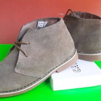 Английски детски обувки естествен набук тип КЛАРК-2 цвята, снимка 8 - Детски обувки - 28456230