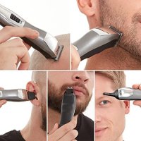 Нова Машинка за подстригване на коса, брада за мъже безжичен Тример Красота Подарък, снимка 4 - Машинки за подстригване - 40279821