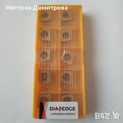 Модел - CCMT060204 US375 Материал - карбид Размер - 6 x 2.5 мм., снимка 1