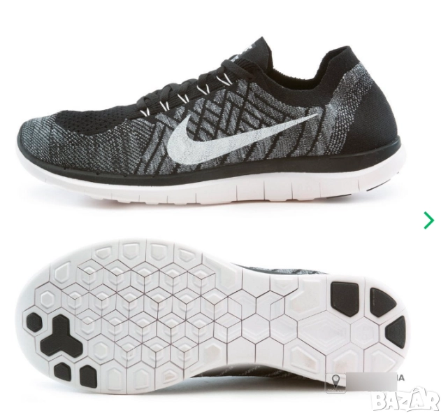 маратонки Nike Free 4.0 Flyknit номер 42 ,5, снимка 1