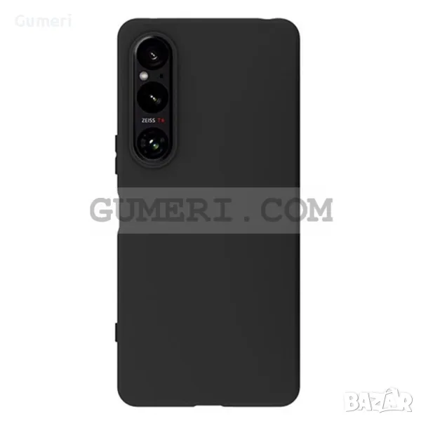 Силиконов Гръб - Черен Мат за Sony Xperia 1 VI, снимка 1
