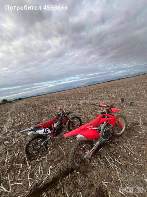  Кросов мотор HONDA CRF 450 2012 , снимка 1