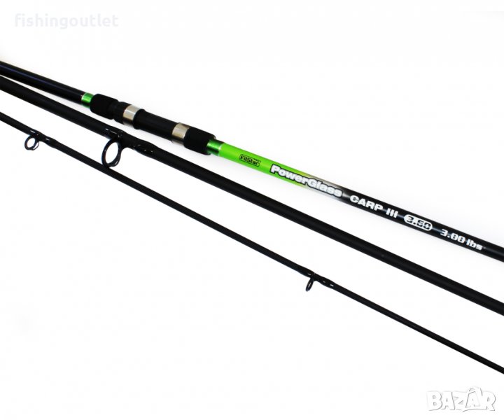  Шаранска въдица на три части FilStar Power Glass 3.60мт. 3бр-125лв, снимка 1