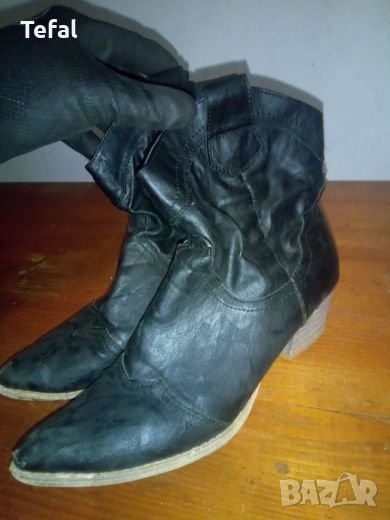Дамски обувки , боти , черни, снимка 1