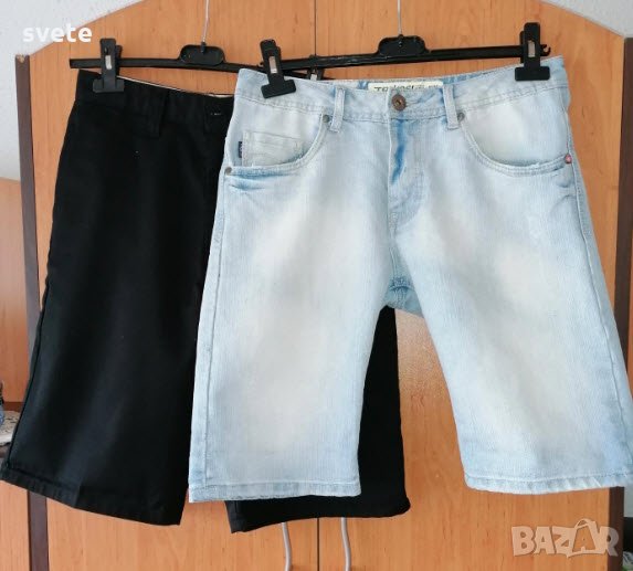  Къси дънкови мъжки панталони 2 броя, снимка 1