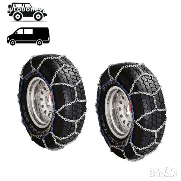 Вериги за сняг подходящи за джипове(4х4) и бусове - Меча стъпка (KB230) 13'' - 17'' 2бр./к-т., снимка 1