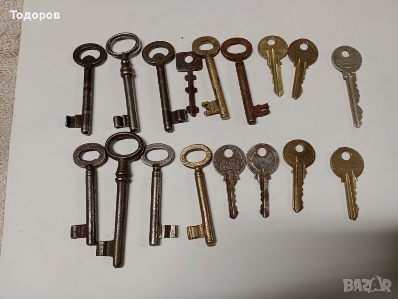 Ретро винтидж ключове Zeiss Ikon и други , снимка 1