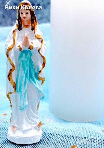 Мини силиконов молд на Дева Мария, снимка 1