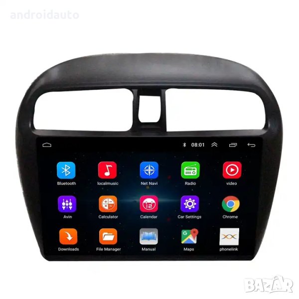 Mitsubishi Mirage, Spacestar 2012-2020 Android Mултимедия/Навигация, снимка 1
