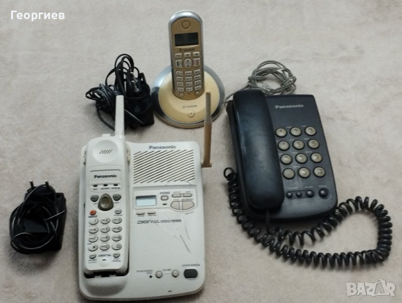 Стационарни жични телефони Segem и Panasonic, цифров Panasonic., снимка 1