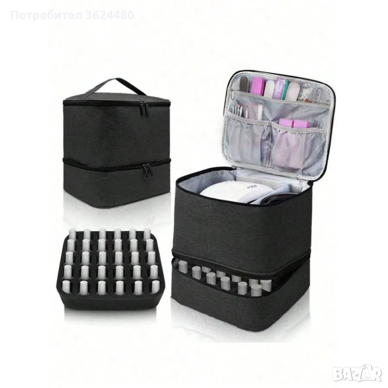 Стилна чанта за маникюристи 4650, снимка 1