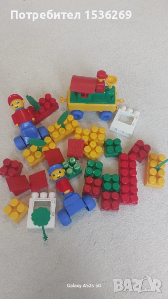 Конструктор големи части 35 части, снимка 1