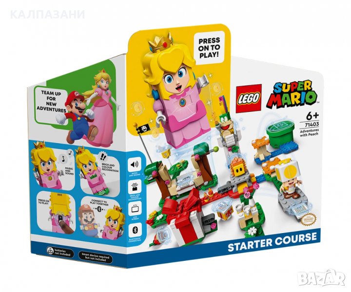 LEGO® Super Mario 71403 - Начална писта Adventures with Peach, снимка 1