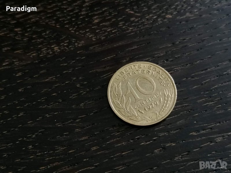 Монета - Франция - 10 сентима | 1979г., снимка 1