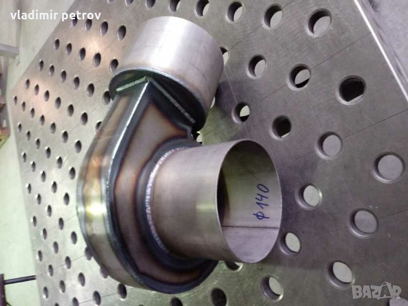 Охлюв за отвеждане на димни газове при котли и камини, снимка 1