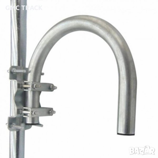 Поцинкована стойка,конзола,рогатка Engel дъга ф30мм AC7032 за TV антена,видео,Wi-Fi  рутер,прожектор, снимка 1