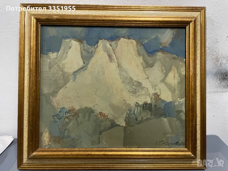 В. Гайдаров маслени бои, снимка 1