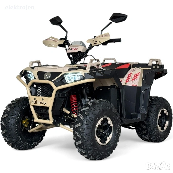ТОП ЦЕНА! ATV BULLMAX POWERSPORT 150CC полуавтомат скорости, мощният мотор 2026г, 8” Гуми, С Теглич, снимка 1