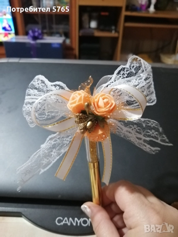 Украс за сватбен химикал, снимка 1