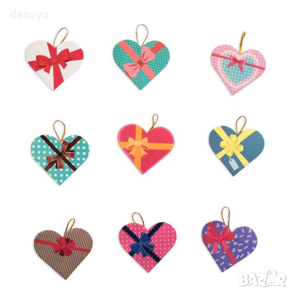 4351 Мини картичка Сърце, снимка 1