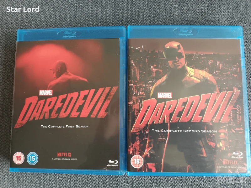 Marvel's Daredevil - сезони 1 и 2 на Blu Ray, снимка 1