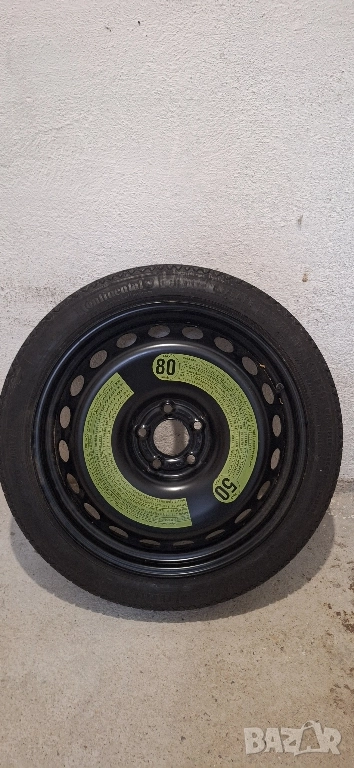 Резервна гума тип "Патерица" 19" 5х112 за Audi, снимка 1