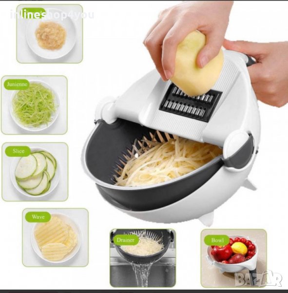 Ултра мултифункционална купа-ренде за всякакви зеленчуци с няколко остриета, снимка 1